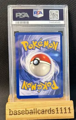 1999 Pokemon Gengar 5/62 Fossil Holo PSA 7 P2 - Image 2