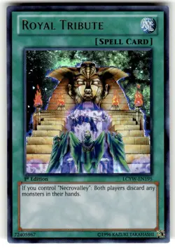 Yu-Gi-Oh! TCG Royal Tribute LCYW-EN195 Ultra Rare 1st Edition Near Mint - Image 1