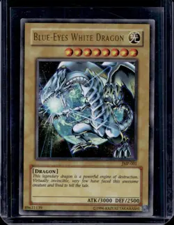 Yugioh JMP-001 Blue-Eyes White Dragon UR Shonen Jump Promo Yu-Gi-Oh! - Image 1