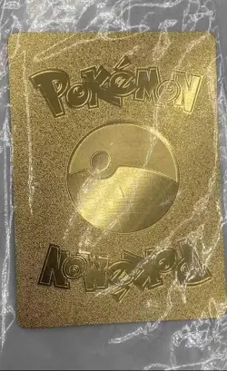 Pokemon Gold Mcharizard Ex Metal Mega Rare Wild Blaze Trading Card - Image 3