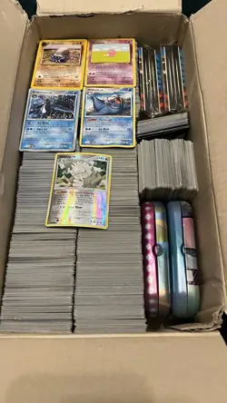 1/2 Pound Pokemon Cards Bulk - Vintage, Modern, Mid-Era READ DESCRIPTION - Image 1
