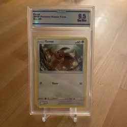 🔥 Eevee Pokemon Hidden Fates 2019 TCG 49/68 - 9.5 GEM MINT Graded Card 🔥 - Image 1