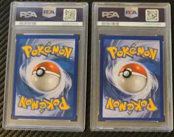 Pokemon Cards Mew Secret Wonders Holo & Reverse Holo Pair 15/132 DPBP#182 PSA 8 - Image 2