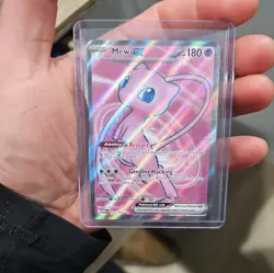 Pokemon Mew EX TCG Scarlet Violet-151 Holo Ultra Rare Full Art Card 193/165 NM - Image 3