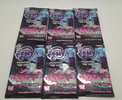 Sealed LOT OF 6 Ccg My Little Pony High Magic Booster Packs Cards MLP CCG HM - Image 1