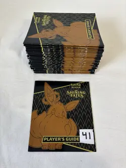 60 × Sword & Shield Pokemon ETB Player’s Guide Lot Trading Card Game Guides - Image 4