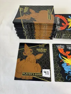 60 × Sword & Shield Pokemon ETB Player’s Guide Lot Trading Card Game Guides - Image 5