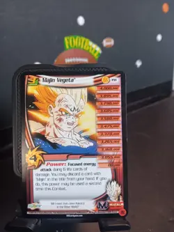 Majin Vegeta Non Foil Rare 191 LIMITED LV3 DBZ CCG Dragon Ball Z Score TCG Card - Image 1
