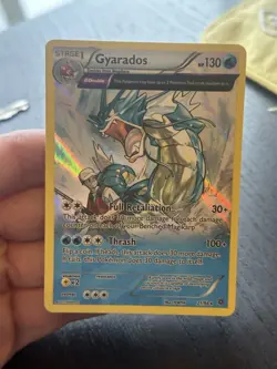 Pokemon TCG Gyarados 21/98 Ancient Origins Non-Holo Half Art Card Mint Condition - Image 1
