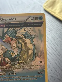 Pokemon TCG Gyarados 21/98 Ancient Origins Non-Holo Half Art Card Mint Condition - Image 4