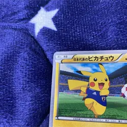 Team Japan's Pikachu 050/XY-P adidas Pokemon card Japanese 2014 Promo from Japan - Image 3