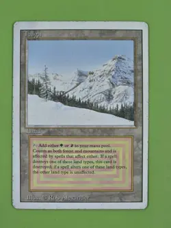 MTG \ Taiga (M/P) Revised - 341 Trading - Magic - Image 1