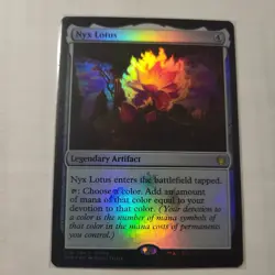 Nyx Lotus - Foil - Big Box Store Promo - Unique & Misc Promos #235/254 MTG Magic - Image 1
