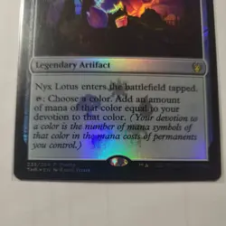 Nyx Lotus - Foil - Big Box Store Promo - Unique & Misc Promos #235/254 MTG Magic - Image 2
