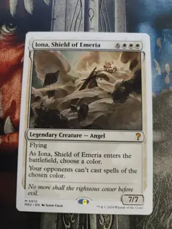 Iona, Shield of Emeria (White Border) Mystery Booster 2 Regular - Image 1
