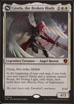 MTG Innistrad Remastered - Gisela the Broken Blade / Brisela Voice of Nightmares - Image 1
