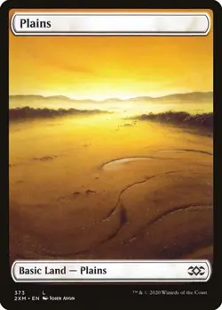 Plains (#373) - Foil Double Masters NM MTG - Image 1