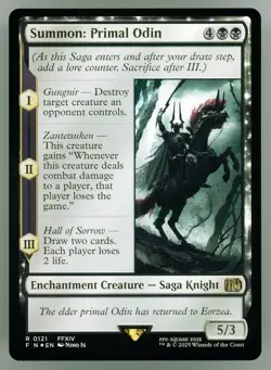 Summon: Primal Odin Final Fantasy Foil - Image 1