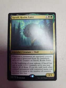 1x Magic the Gathering Sarulf, Realm Eater x1 Kaldheim NM Free Shipping - Image 1