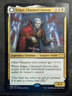 Edgar, Charmed Groom - Innistrad Crimson Vow (MTG) - Image 1