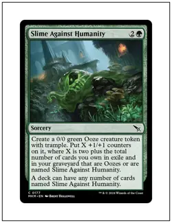 1x Slime Against Humanity, Magic the Gathering MTG NM - Image 1