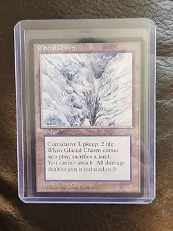 Glacial Chasm - Ice Age - MTG - Magic The Gathering - NICE! - Image 1