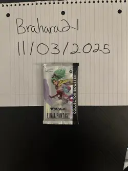 Magic The Gathering Final Fantasy Collector Booster Pack Brand New Sealed - Image 1