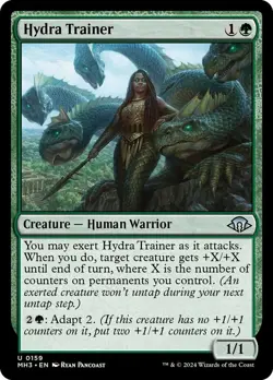 x4 Hydra Trainer - Foil U MTG Modern Horizons 3 M/NM, English - Image 1