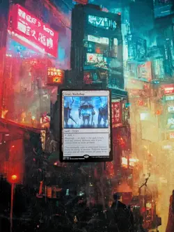 Urza's Workshop Commander: the Brothers' War Regular NM - Image 1