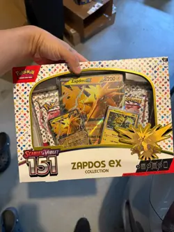 Pokemon TCG Scarlet & Violet 151 Zapdos ex Collection Box Brand New Sealed - Image 2