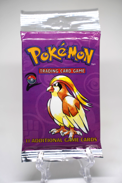Pokemon 2000 Base Set 2 Booster Pack WOTC Vintage TCG Pidgeot Art Sealed Vintage - Image 1