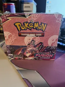Pokemon Sword and Shield Fusion Strike Booster Box SEALED - Image 1