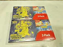 Pokemon Surging Sparks Elite Trainer Box with Booster Bundle 2-Pack, Costco X2 - Image 1