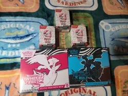 POKEMON BUNDLE SCARLET&VIOLET BLACK BOLT ETB/WHITE FLARE ETB/ 151 FACTORY SEALED - Image 1