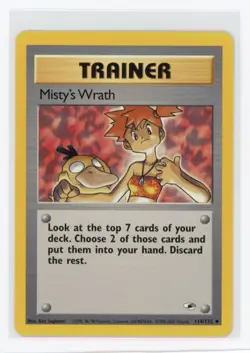Pokemon Gym Heroes #114/132 Misty's Wrath - Image 1