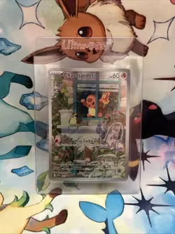 Pokemon TCG S&V Obsidian Flames Charmander POKEMON CENTER Promo! Mint! - Image 1