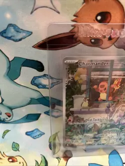 Pokemon TCG S&V Obsidian Flames Charmander POKEMON CENTER Promo! Mint! - Image 2