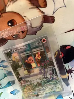Pokemon TCG S&V Obsidian Flames Charmander POKEMON CENTER Promo! Mint! - Image 3