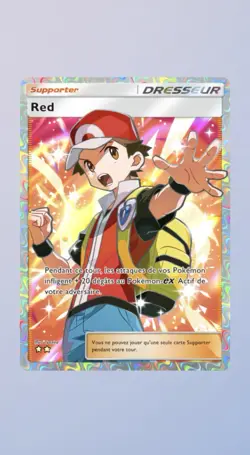 (FR) Red - Full Art - Red - Pokemon TCG Pocket PTCGP - Image 1