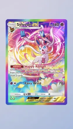 (EN) Sylveon EX - Rainbow - SYLVEON EX - Pokemon TCG Pocket PTCGP - Image 1