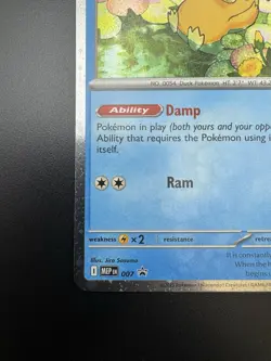 Pokemon TCG Psyduck Mega Evolutions Black Star Promo 007 Near Mint - Image 4