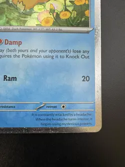 Pokemon TCG Psyduck Mega Evolutions Black Star Promo 007 Near Mint - Image 5
