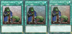 yugioh 3x Upstart Goblin Super Rare SESL-EN043 1AUFLAGE ENGLISCH - Image 1