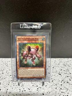 Yugioh Beta The Electromagnet Warrior SDMY-EN002 Super Rare 1st Ed NM - Image 1