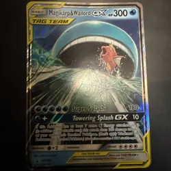 Pokemon Jumbo Card Magikarp And Wailord GX Card - Image 1