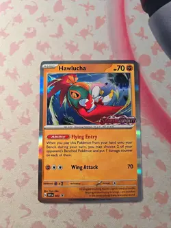 Hawlucha - 007 (Prerelease) 007 Sv: Scarlet & Violet Promo Cards Holo - Image 2