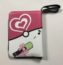 TCGAMES Pokemon Card Binder 4-Pocket Pink And White - Image 2