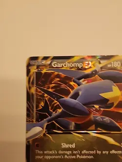 Pokemon Garchomp EX TCG Black Star Promo Holo Card XY167 - Image 3