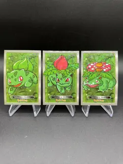 Pokemon Bulbasaur Ivysaur Venusaur 2024 Card Database Cracked Ice Holo - Image 1