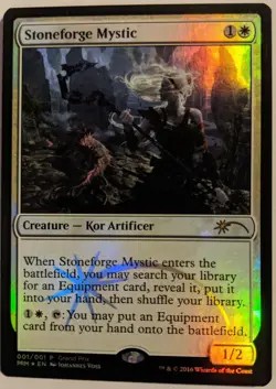 MTG English FOIL Magic Card Near Mint STONEFORGE MYSTIC Grand Prix Promo Foil - Image 1